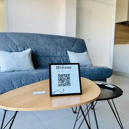Le 209, 3min à Pieds De La Plage, Confort, Terrasse, 2 Parking Privée Apartamento
