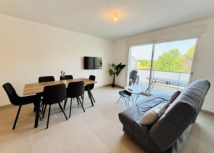 Le 209, 3min A Pieds De La Plage, Confort, Terrasse, 2 Parking Privee