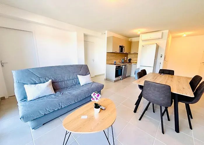 Le 209, 3min A Pieds De La Plage, Confort, Terrasse, 2 Parking Privee Apartment *